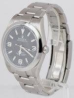 RSC 2022 Rolex Explorer I Black 39mm Stainless Steel MK1 Watch 214270 BOX