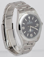 RSC 2022 Rolex Explorer I Black 39mm Stainless Steel MK1 Watch 214270 BOX