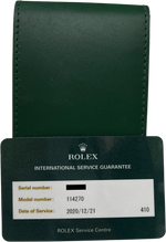 MINT Rolex Explorer I Black RSC 36mm 3-6-9 Stainless Steel Oyster Watch 114270