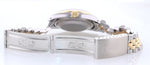 Rolex DateJust 16233 Two Tone 18k Gold 36mm Jubilee Champagne Diamond Dial Watch