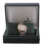 VINTAGE Rolex DateJust 1625 Turn-O-Graph 36mm Steel Gold Thunderbird Date Watch