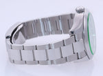 2020-2021 Rolex Milgauss Blue Anniversary Green 116400GV Steel 40mm Watch Box