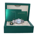 2020 NEW Rolex DateJust White Roman 36mm 126234 Steel White Gold Fluted Watch
