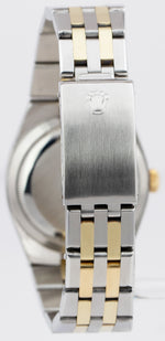 Rolex Oysterquartz DateJust Two-Tone 18K Yellow Gold Stainless Steel Watch 17013