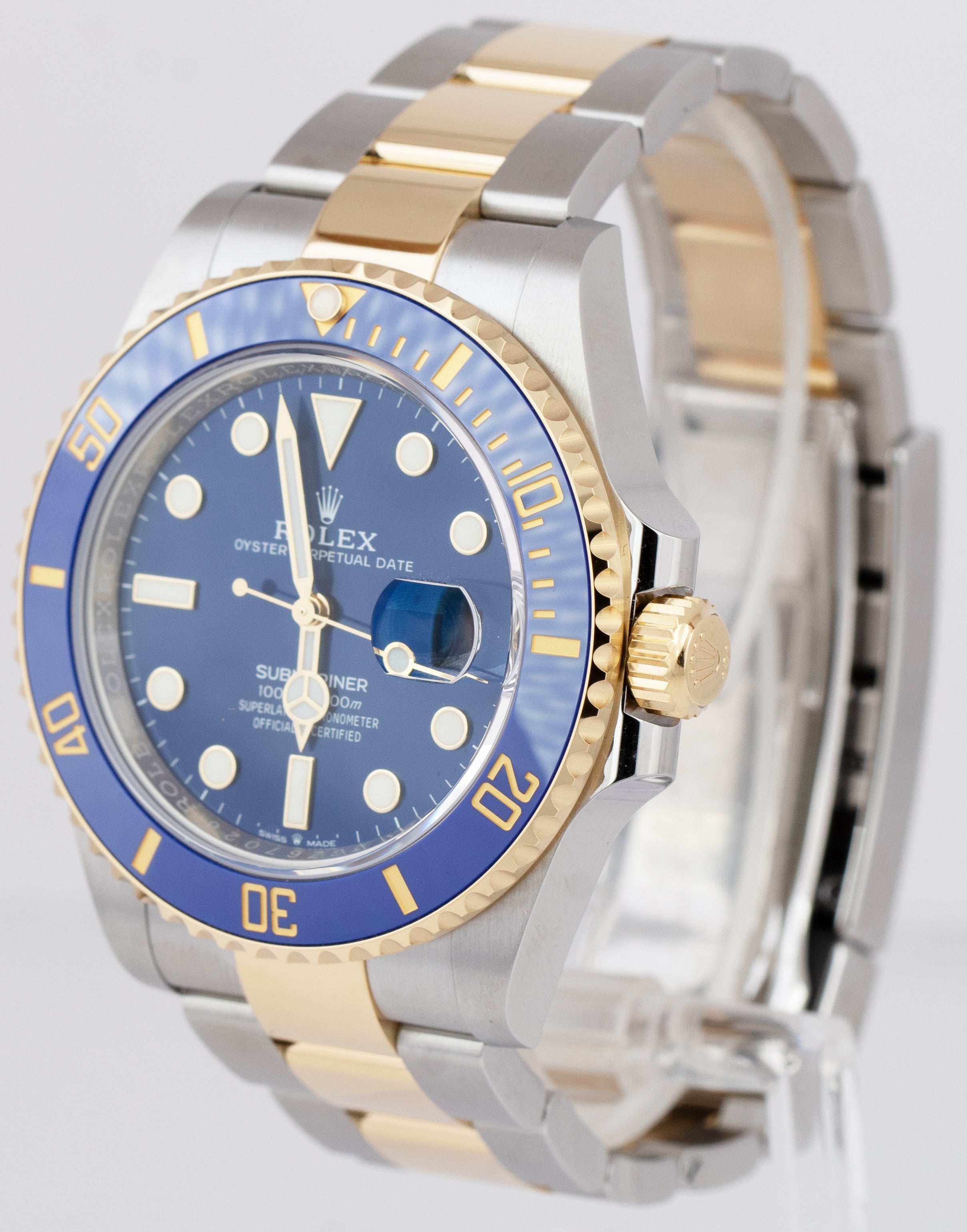 Rolex Submariner Date 41mm Two Tone Blue Dial 126613LB