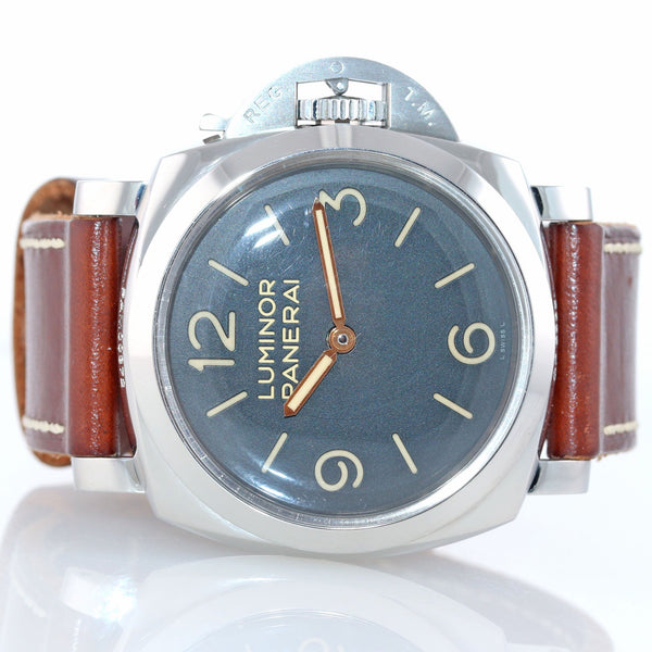 MINT COMPLETE Panerai PAM 372 Luminor 3 Day Steel 47mm N 1950 Manual W