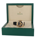 PAUL NEWMAN Rolex Daytona 116518 Gold Black Dial 18k Yellow Gold Rubber Watch