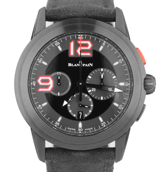 Blancpain Super Trofeo Lamborghini Black PVD Flyback Chronograph 560ST