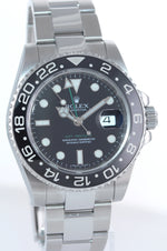 2015 RSC PAPERS Rolex GMT Master II 116710LN Steel Ceramic Black Ceramic Watch