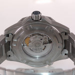 Tag Heuer Aquaracer Calibre 5 WAJ2112 Automatic Steel Blue Date Dive Watch