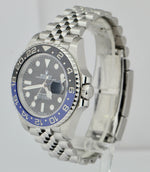 Rolex GMT-Master II Batman Black Blue Stainless Ceramic 40mm Watch 126710 BLNR