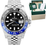 2019 UNP. Rolex GMT-Master II Batman Black Blue SS Ceramic 40mm 126710 BLNR B+P