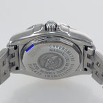 Ladies Breitling Windrider Cockpit A71356 Silver 32mm Steel Diamond Watch