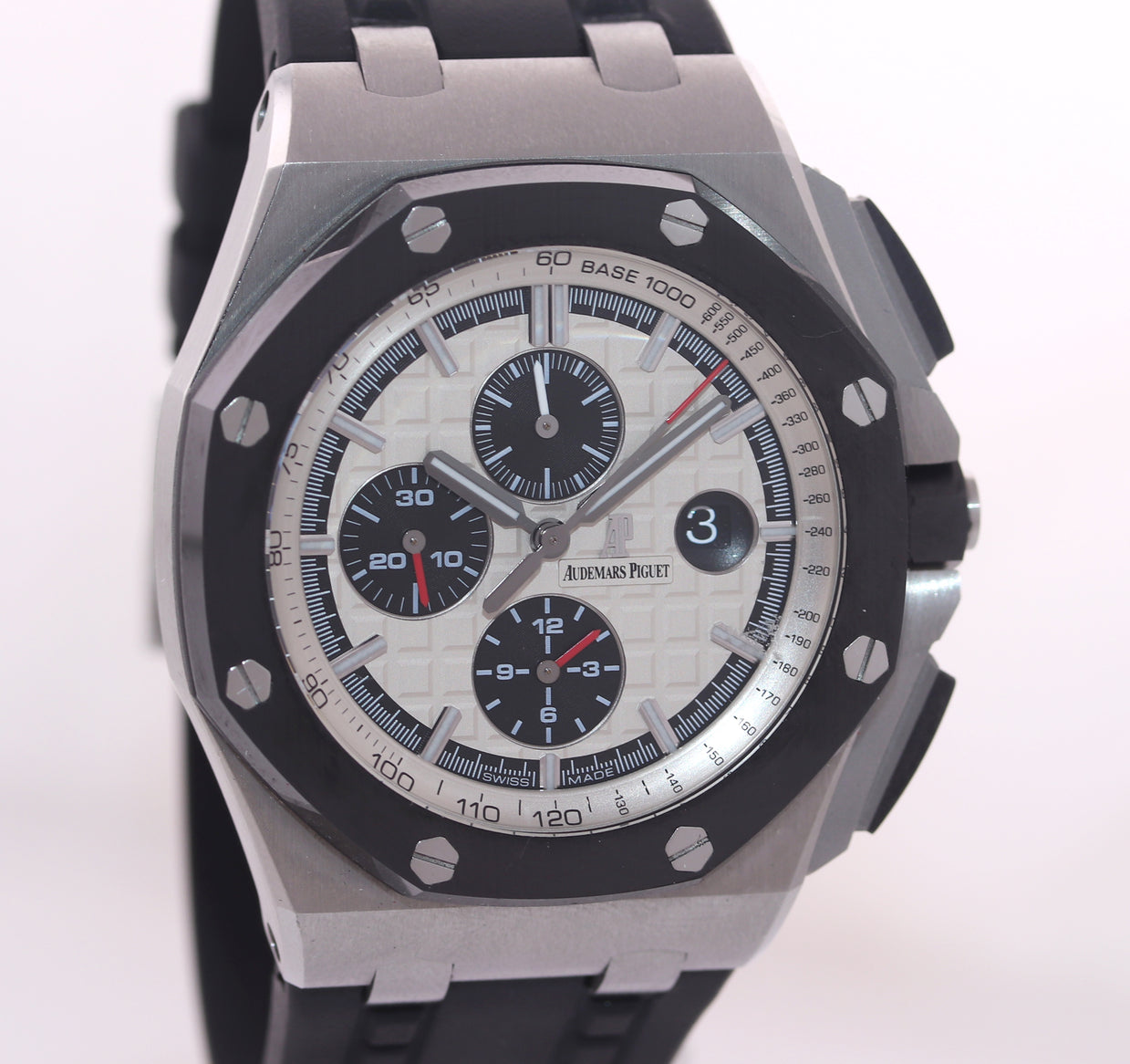 Audemars Piguet Panda Royal Oak Offshore Ceramic 44mm Chrono Steel 264