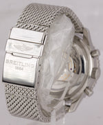 Breitling Montbrillant 01 Chronograph Automatic Steel White Date 40mm AB0131