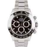 FULL SET Rolex Daytona Cosmograph 116500 LN Black Stainless Chronograph Watch