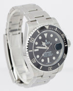 NEW GREEN CARD 2020 Rolex Submariner Date Steel Black Ceramic 40mm 116610 LN