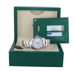 2015 NEW STICKERS PAPERS Rolex DateJust II 116300 White Steel 41mm Watch Box