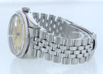 Rolex DateJust 1603 Steel Silver Jubilee Band Date Fluted 36mm Watch Box