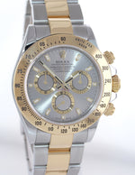 PAPERS 116523 Rolex Daytona Slate Grey Dial Steel 18k Gold Two Tone Watch Box