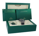 2021 Rolex Daytona Cosmograph 116519LN 18K White Gold Ceramic Silver Watch Box