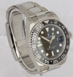 2008 MINT Rolex GMT-Master II Stainless Black 40mm Ceramic 116710 LN Date Watch