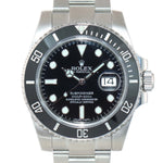 Rolex Submariner Date 116610 Steel Black Ceramic Bezel 40m Watch Box