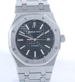 2022 Service Audemars Piguet Royal Oak Black 39mm Steel 15300 Date Watch Box