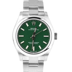 MARCH 2022 Rolex Oyster Perpetual 31 Green 31mm Mid-Size Oyster 277200