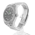 MINT Rolex Air-King 40mm Green Black Stainless Steel Arabic 116900 Watch B+P