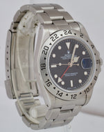 1996 Rolex Explorer II Stainless Steel Black Dial Date GMT 40mm Watch 16570