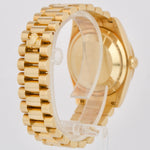 Rolex Day-Date President 18K Gold DIAMOND METEORITE 118238 36mm REHAUT Watch