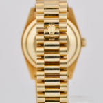 Rolex Day-Date President 18K Gold DIAMOND METEORITE 118238 36mm REHAUT Watch