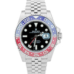 2021 Rolex GMT-Master II PEPSI Red / Blue Stainless 40mm Jubilee 126710 BLRO B+P