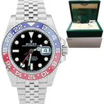 2021 Rolex GMT-Master II PEPSI Red / Blue Stainless 40mm Jubilee 126710 BLRO B+P