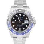 UNPOL. Rolex GMT-Master II Batman Blue Black Ceramic 40mm Watch 116710 BLNR B+P