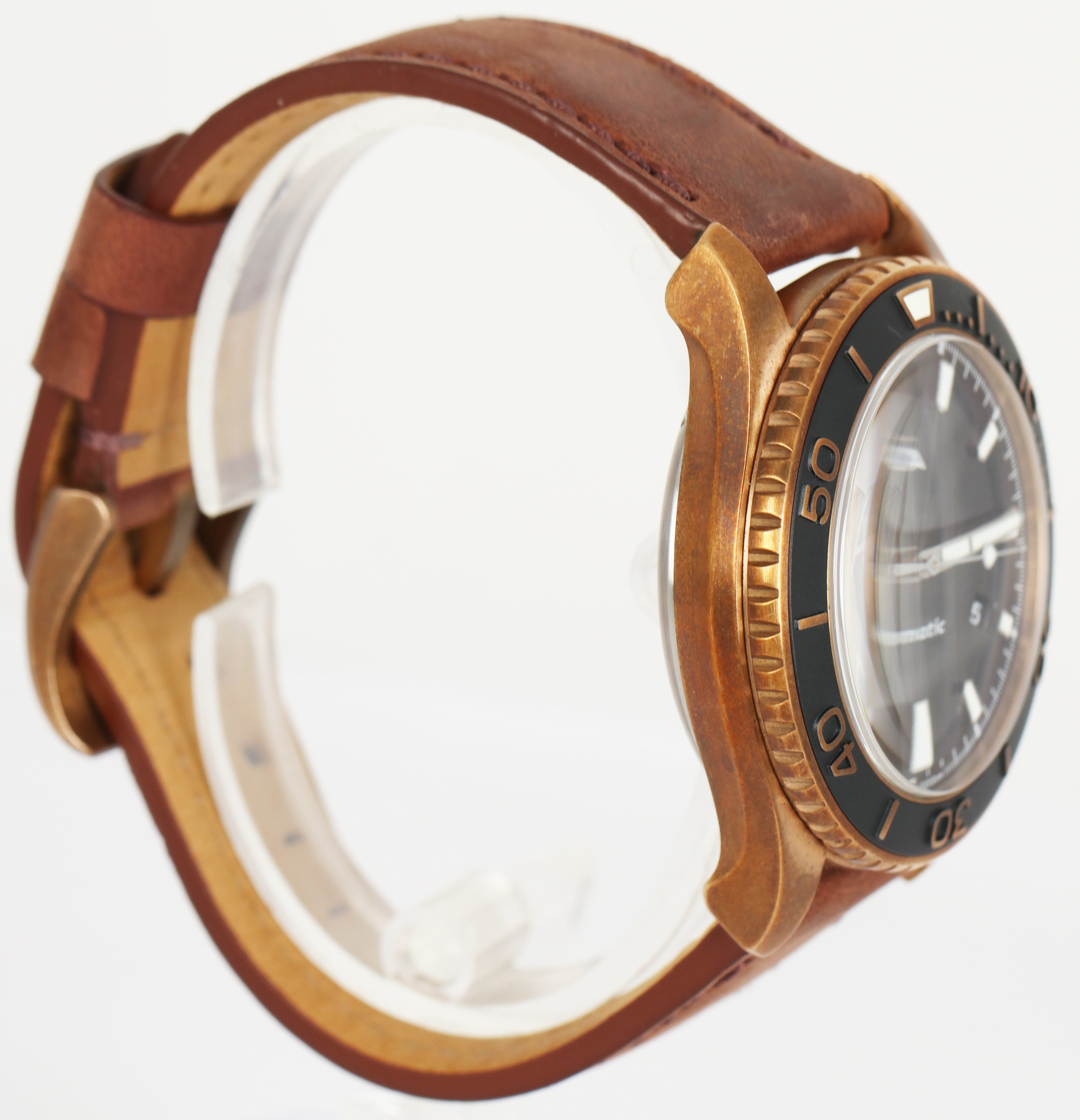 Shinola Detroit Bronze Monster Black Bronze 43mm Automatic Watch