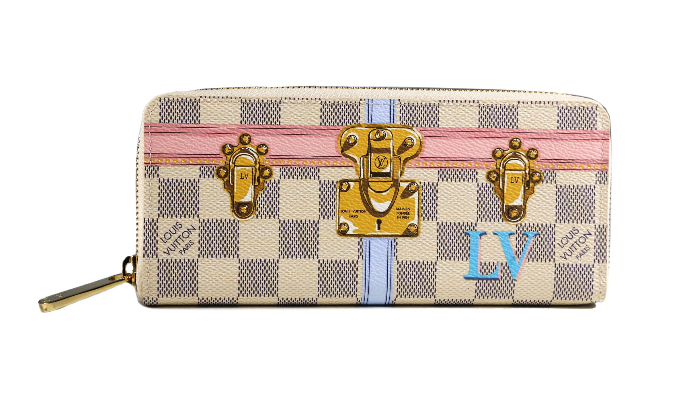 Louis Vuitton, Bags, Louis Vuitton Clemence Wallet Euc