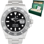 2020 Rolex Submariner 41mm Date Stainless Steel Black Ceramic Watch 126610 LN
