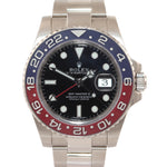 2019 RSC & PAPERS Rolex GMT-Master 2 Pepsi 18K White Gold 116719 BLRO Watch Box