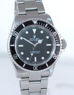 1998 Rolex Submariner No-Date 2 line Tritium dial 14060 Steel Black 40mm Watch