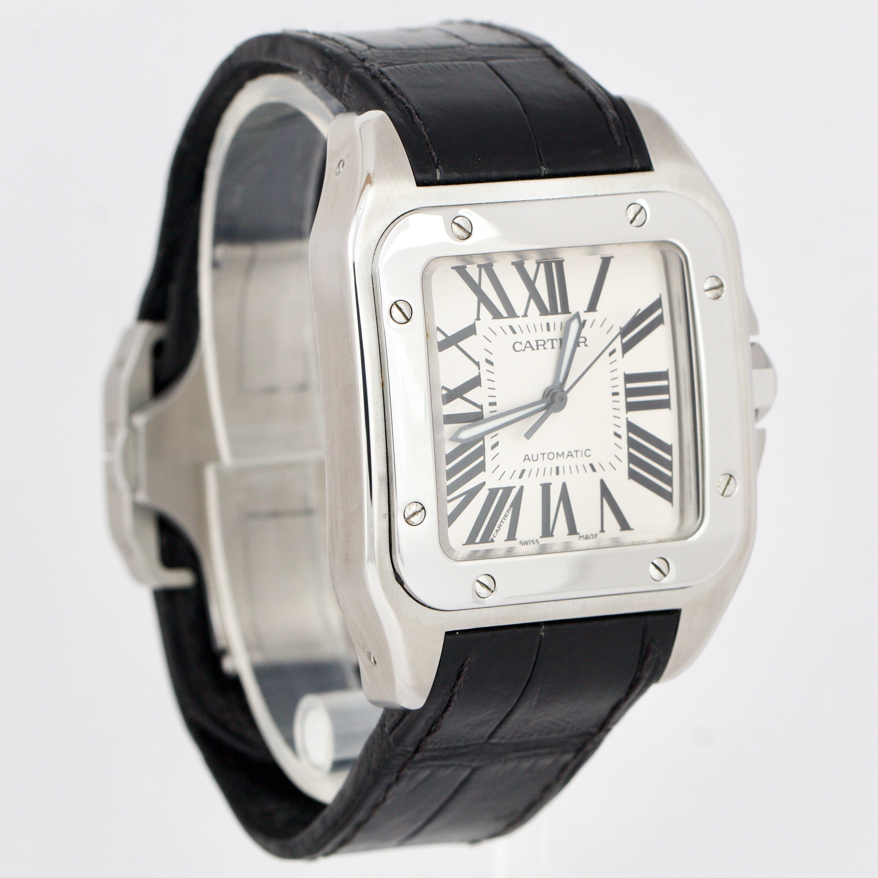 Cartier santos sale 100 38mm