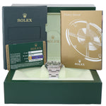 2007 PAPERS Rolex Explorer I Black 36mm 114270 Steel Black Arabic Watch REHAUT