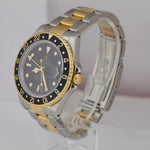 Rolex GMT-Master Black 16713 40mm 18K Gold Two Tone Stainless Watch