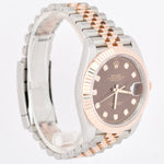 NEW 2022 Rolex DateJust Chocolate Diamond Rose Gold Jubilee 126331 41mm Watch