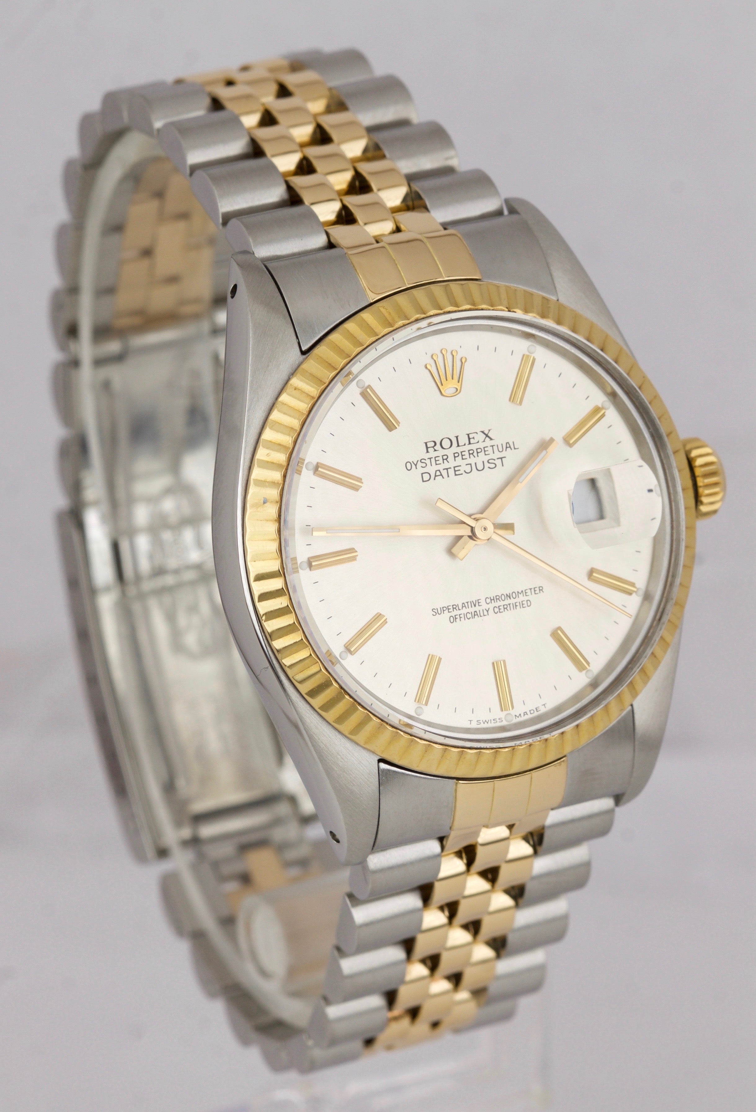 Rolex Datejust Yellow gold 1601 - Full set from 1968 – Mr Watchley