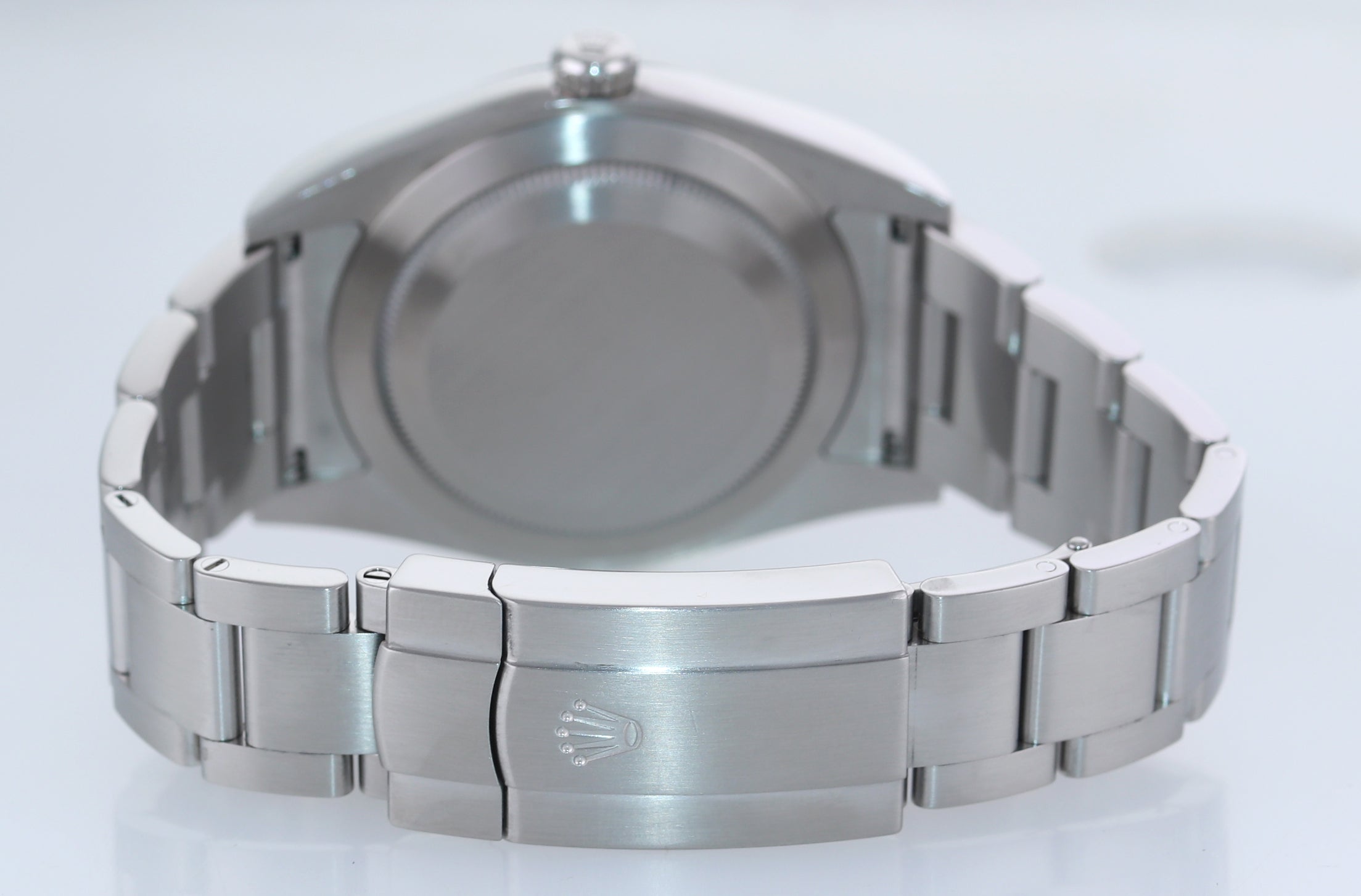 2019 PAPERS Rolex Oyster Perpetual Steel 39mm White Dial 114300 Watch Box