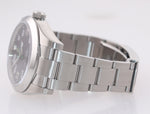 MINT 2020 Rolex Air King Black Arabic Dial Green 40mm 116900 Steel Oyster Watch