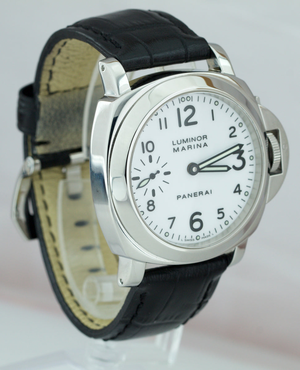 Panerai PAM 003 Luminor Marina White Stainless Steel 44mm