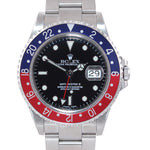 MINT 2003 Rolex GMT-Master II Pepsi Steel Blue Red 16710 Watch Box